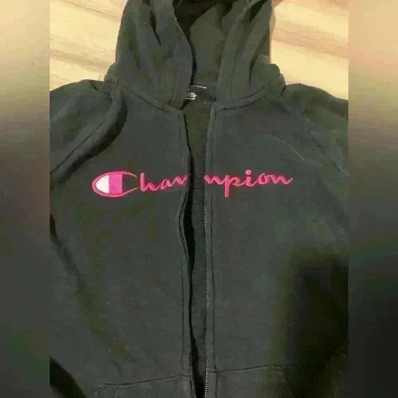 Champion zip  up sweater girls Large - Picture 3 of 4